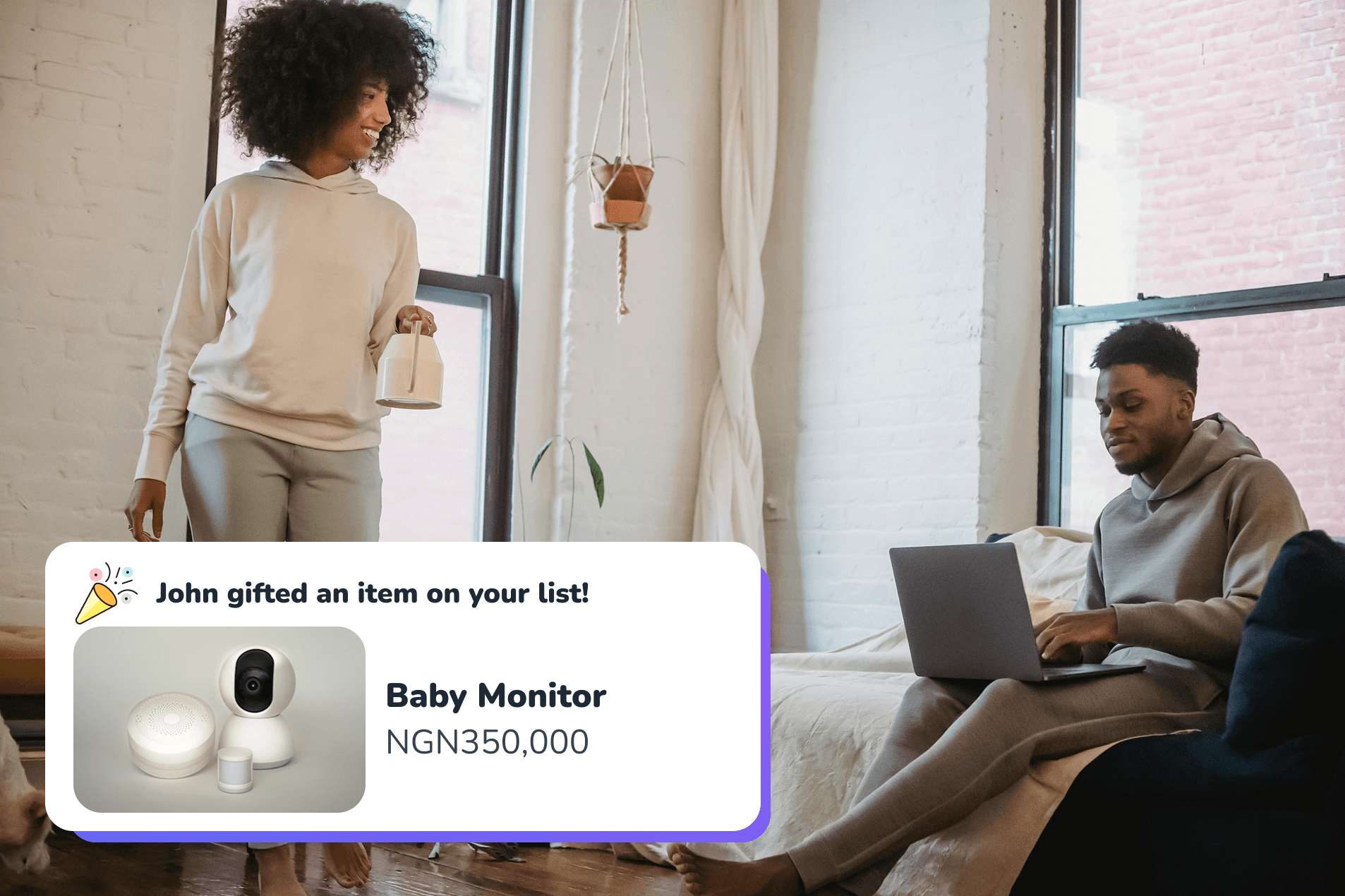 easy gift giving interface